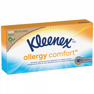 Kleenex Allergy Επιτραπέζια Χαρτομάντηλα 56 Φύλλων 0,149Kg