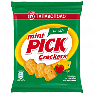 Παπαδοπούλου Mini Pick Crackers Pizza 70gr