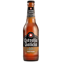 Estrella Galicia Tostada Μπίρα Φιάλη 0,0% Αλκοόλ 330ml