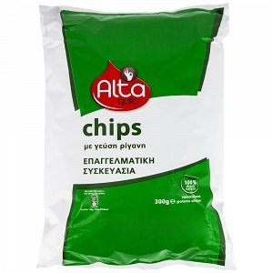 Alta Gusto Chips Με Ρίγανη 300gr