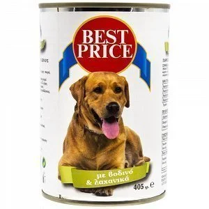 Best Price Κονσέρβα Σκύλου Κρέας-Λαχανικά 405gr