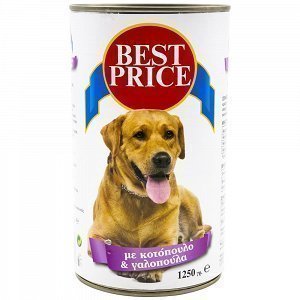 Best Price Κονσέρβα Σκύλου Κοτόπουλο-Γαλοπούλα 1250gr
