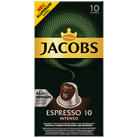 JACOBS Espresso Intenso Kάψουλες Συμβατές Με Μηχανές Nespresso* 10τεμ