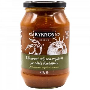 Kyknos Σάλτσα Τομάτας Με Ελιές 425gr