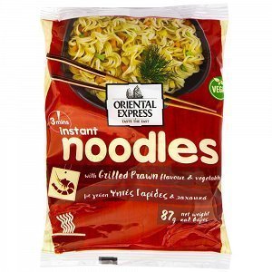 Oriental Express Noodles Γαρίδες 87gr