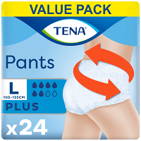 Tena Pants Plus Large Εσώρουχα Ακράτειας Οικονομική Συσκευασία 24τεμ