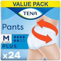 Tena Pants Plus Medium Εσώρουχα Ακράτειας Οικονομική Συσκευασία 24τεμ
