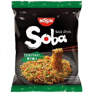 Nissin Soba Noodles Teriyaki 110gr