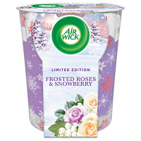 Airwick Αρωματικό Κερί Frosted Roses & Snowberry 105gr