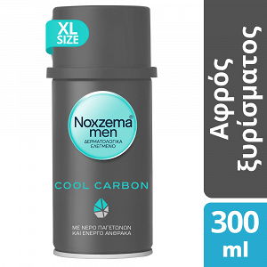 Noxzema Men αφρός ξυρίσματος Cool Carbon 300ml