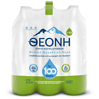 Θεόνη Φυσικό Μεταλλικό Νερό 6x1,5lt