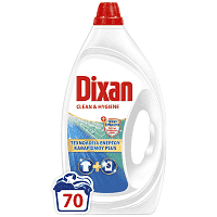 Dixan Gel Glean Hygiene Απορρυπαντικό Ρούχων 70μεζ 3,15lt