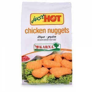 Just Hot Chicken Nuggets Ψημένα Κατεψυγμένα 400gr