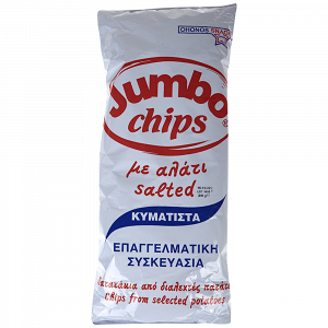 Jumbo Chips Αλάτι Κυματιστά 280gr