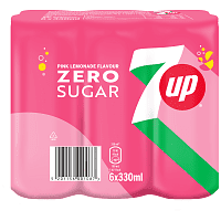 7up Pink Lemonade 6x330ml