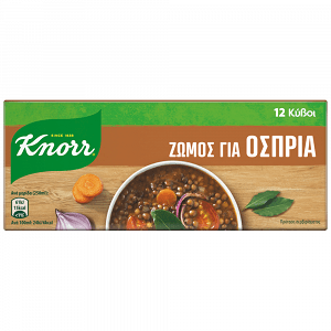 Knorr Κύβοι Για Όσπρια 12τεμ 6lt