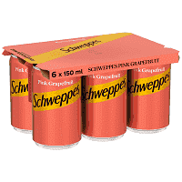 Schweeppes Pink Grapefruit 6x150ml