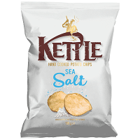 Kettle Chips Με Θαλασσινό Αλάτι 130 gr