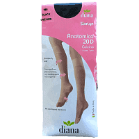 Diana Calzino 20D Καλτσάκι Μαύρο Ο/S