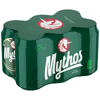 Mythos Μπίρα 330ml 6τεμ