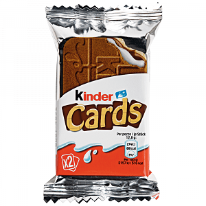 Ferrero Kinder Μπισκότα Cards 25.6gr