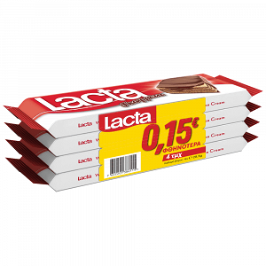 Lacta Γκοφρέτα 25,5gr 4τεμ -0,15€