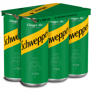 Schweppes Ginger Ale 330ml 6 τεμ.