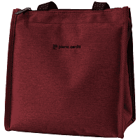 Pierre Cardin Τσάντα Μεταφοράς Φαγητού Ισοθερμικό Μπορντό 26x17