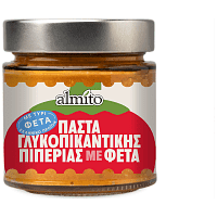 Αlmito Πάστα Λιαστής Ντομάτας Με Φέτα & Έλια 190gr