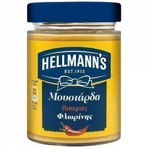 Hellmann's Μουστάρδα Με Πιπεριές Φλωρίνης 300gr