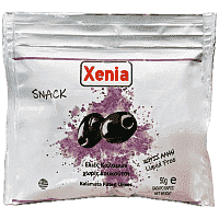 Xenia Ελιές Καλαμών Χωρίς Κουκούτσι Χωρίς 'Αλμη Σακούλα 50gr