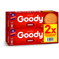 Αλλατίνη Goody Μπισκότα Κανέλα Οικογενειακή Συσκευασία 185gr 2τεμ