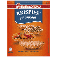 Παπαδοπούλου Krispies Σουσάμι 200gr