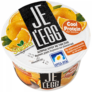 Je L'Egge Ζελέ Ασπράδι Αυγού Πορτοκάλι 150gr