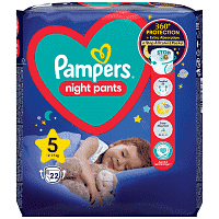 Pampers Night Pants (22τεμ) Νο5 (12-17kg)