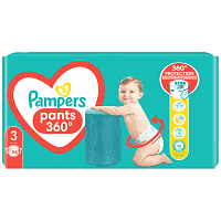 Pampers Πάνες Pants Giant Pack (56 Τεμ.) Nο 3 (6 - 11kg)