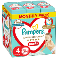 Pampers Premium Pants 114τεμ Nο4 9-15kg