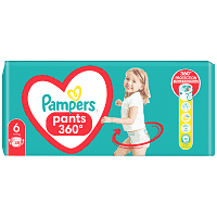 Pampers Πάνες Pants Giant Pack (48 Τεμ.) Nο 6 (15+ kg)