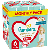 Pampers Premium Pants No 6 (93τεμ) 15+kg