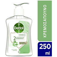 Dettol Ενυδατικο Κρεμoσάπουνο Αντλία 250ml