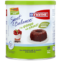 Γιώτης Sweet & Balance Γλυκαντικό Σε Κρυσταλλική Μορφή 500gr