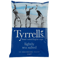 Tyrrell's Lightly Sea Salted 150gr