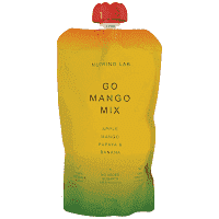 Nutrino Lab Πουρές Φρούτων Go Mango Μήλο Παπάγια 200gr