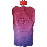 Nutrino Lab Πουρές Berry Blossom Mix Φρούτων Μήλο Μύρτιλο Αγριοκέρασο 200gr