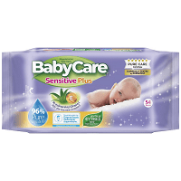 Babycare Sensitive Plus Μωρομάντηλα 54τεμ