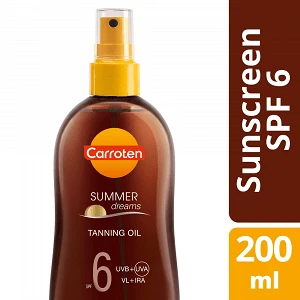 Carroten Αντηλιακό Λάδι Σώματος Spray Summer Dreams SPF6 200ml