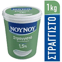 NOYNOY Γιαούρτι Στραγγιστό 1,5% 1kg