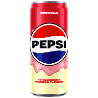 Pepsi Strawberry Cream 330ml