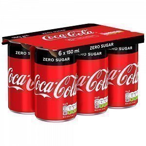 Coca Cola Zero 6x150ml