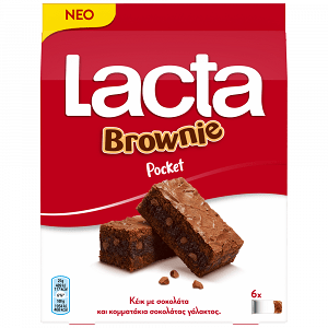 Lacta Κέικ Brownie 150gr